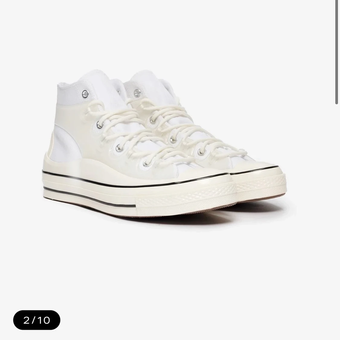 Converse chuck 70 translucent caged