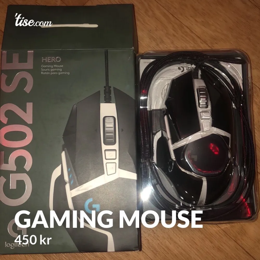 Gaming mouse. Logitech g502 hero. Can send but u pay for the money.. Övrigt.