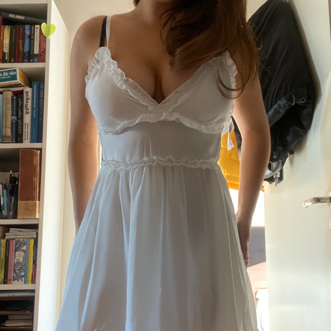Vit klänning  - 90