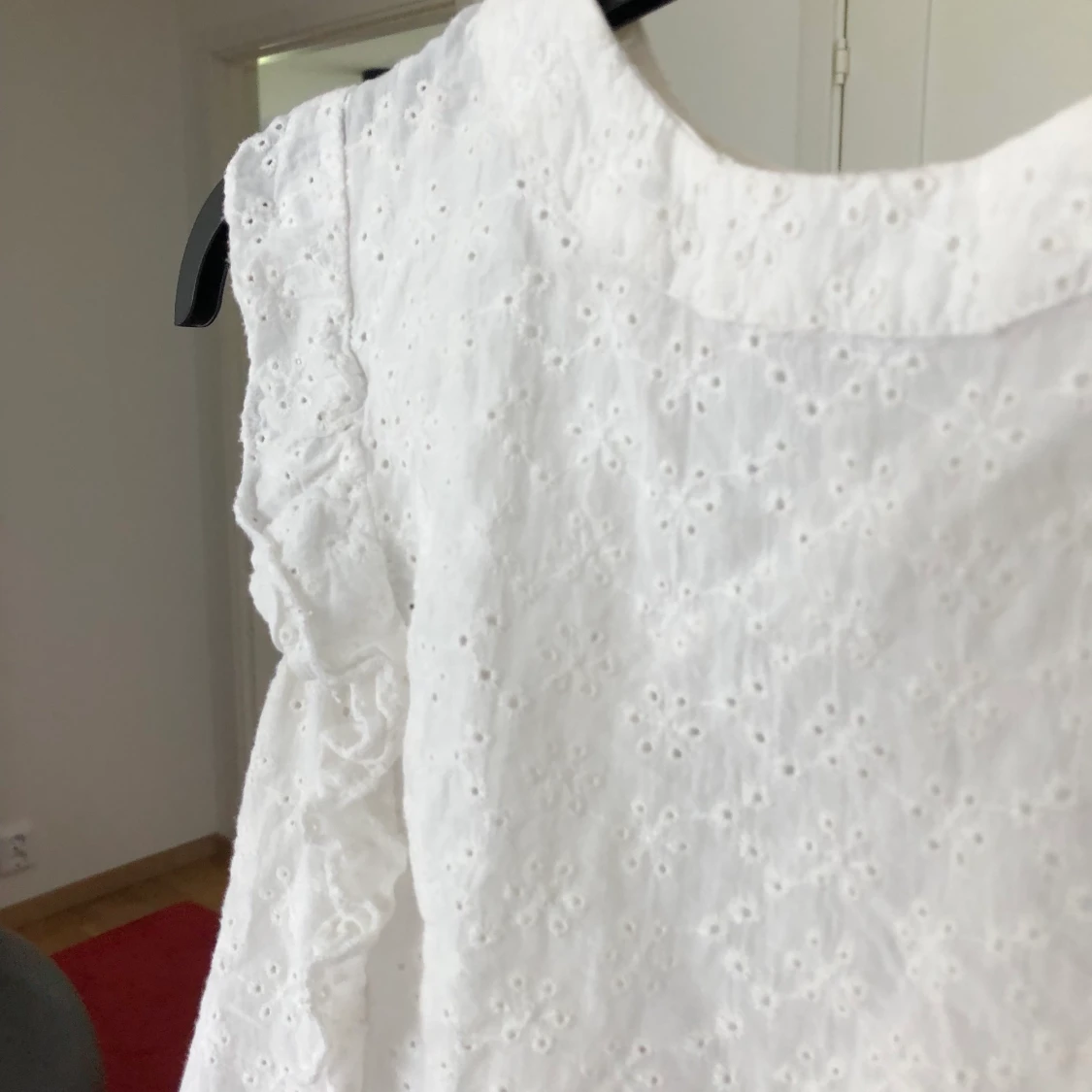 Vit mönstrad topp - 91