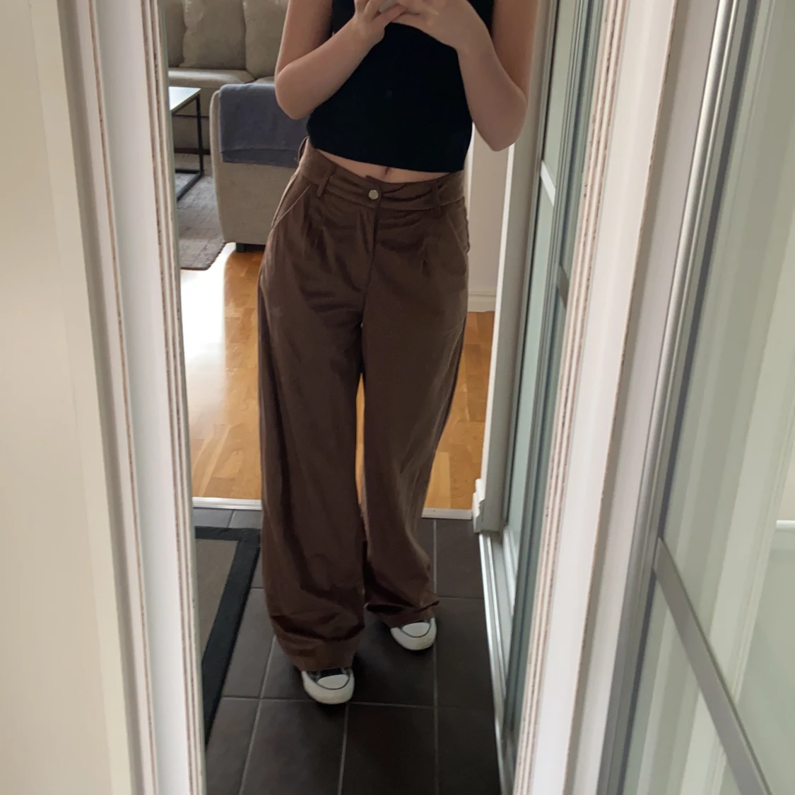 Bruna byxor - 90