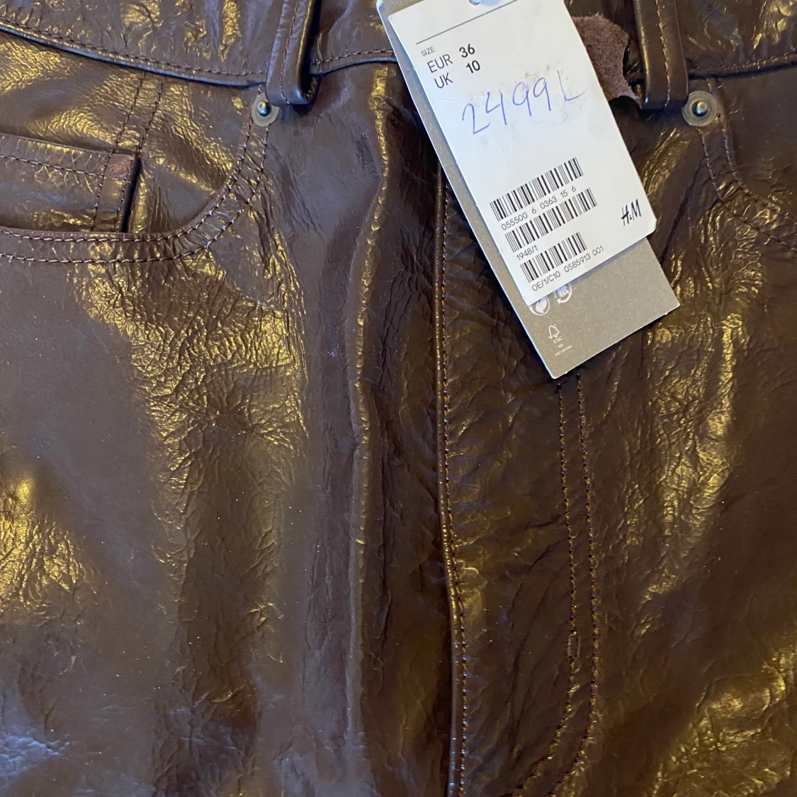 Leather pants H&M 