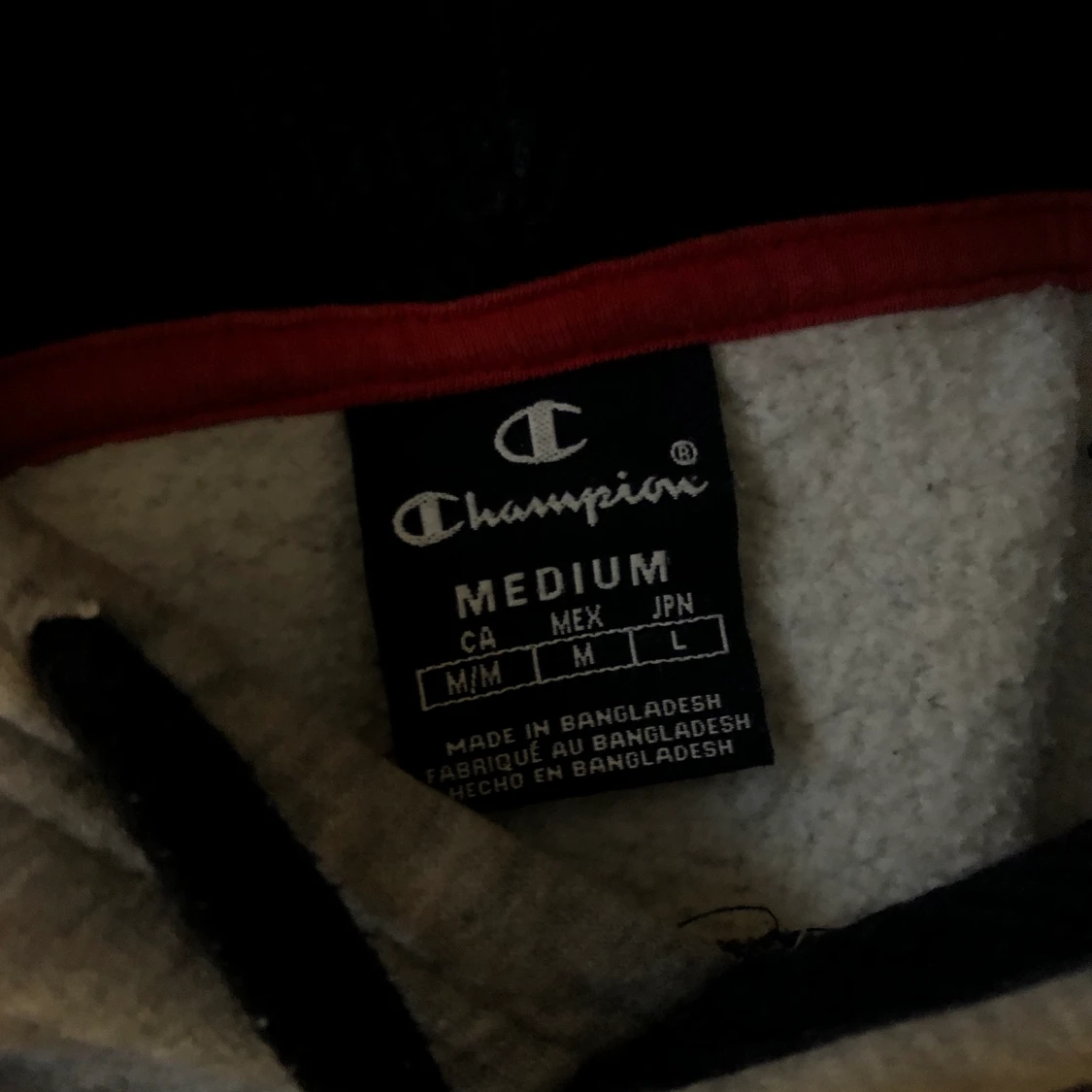 snygg Champion hoodie🤩🐺⚡️⚡️ - 90