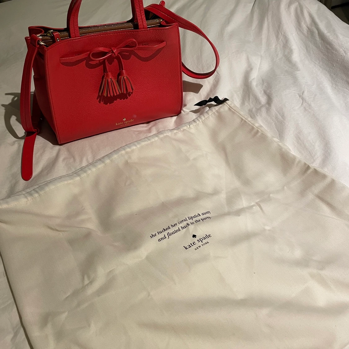 Röd väska från Kate Spade - 91