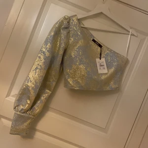 Blusar - Jätte fin fest topp från Bikbok som jag köpte för 450kr som jag nu säljer för 150kr. Den har en dragkedja på sidan. Parfect för fest. Vet inte frakten än. 🤍