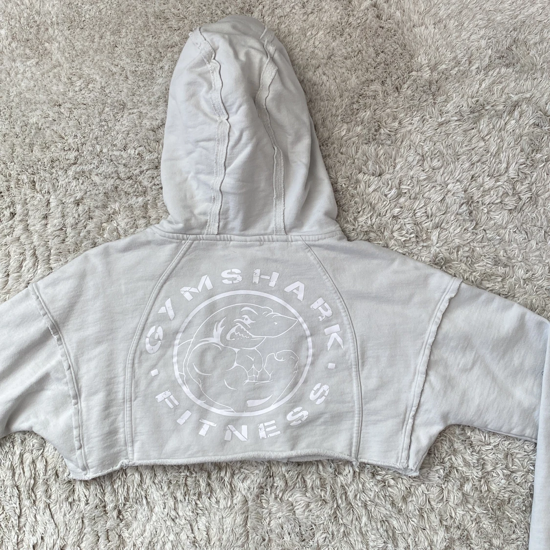 Gymshark cropped hoodie grå - 90