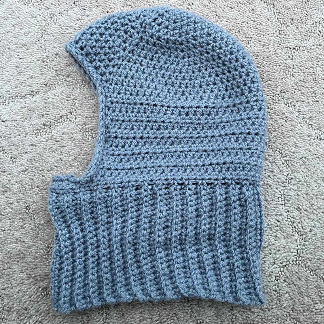 Virkad balaclava - 90