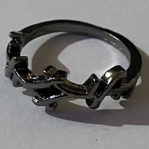 Ring - Silverring med olika mönster.