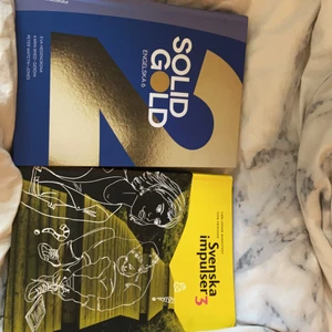 Solid gold eng 6 och svenska impulser 3 - Böcker för svenska impulser 3 och solid gold för engelska 6 OBS svenska bok såld