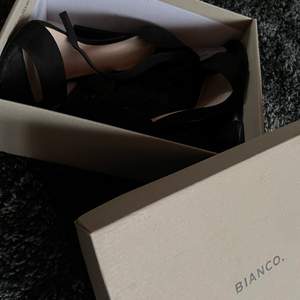 Använda en gång, Bianco skor storlek 38.