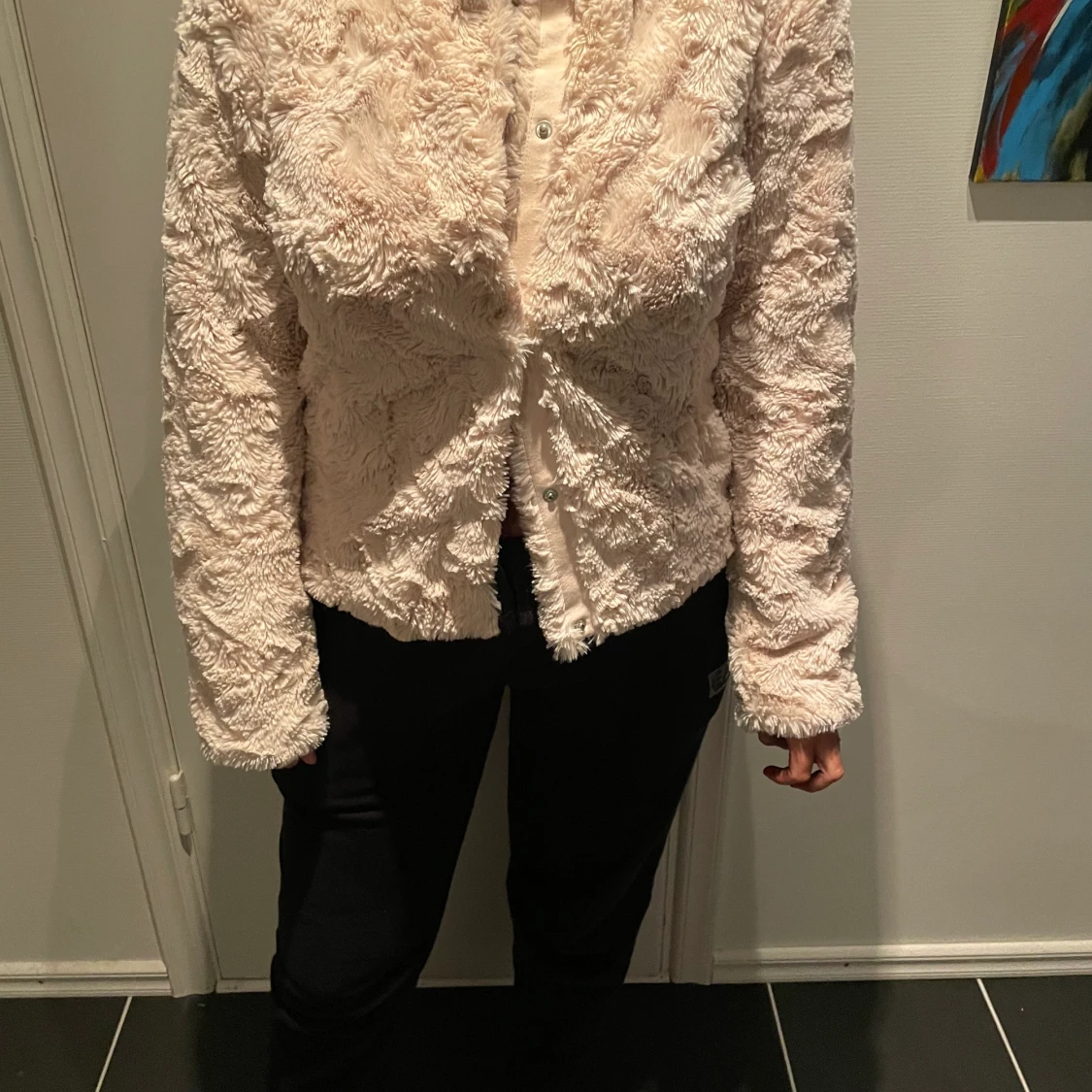 Fake pälsjacka  - 90