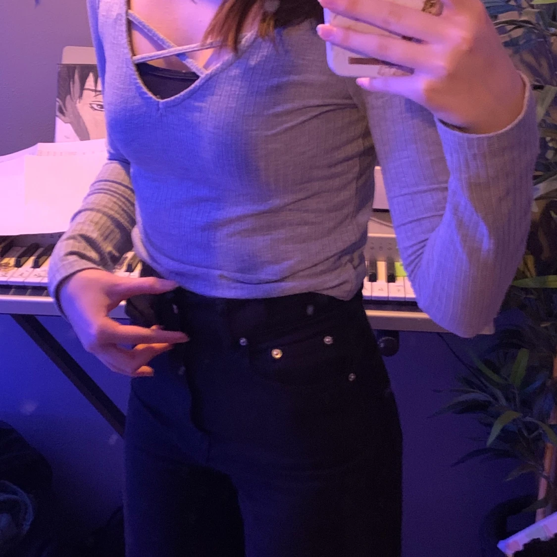 Långärmad tröja  - 90