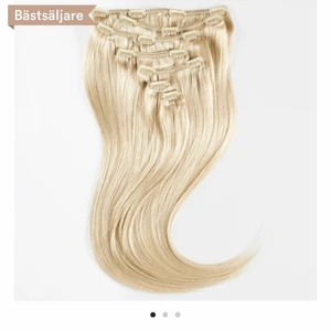 Rapunzel Clip On set  - Säljer mitt rapunzel clip on set i 50 cm! Färgen är 10.7 light grey! Säljes pga ny färg! Använt ca 4 gånger! Håret är just nu lätt lockat! 7 pieces! Lättanvänd löshår och lättstylat! Ny pris: 1590kr (se rapunzel’s hemsida) 