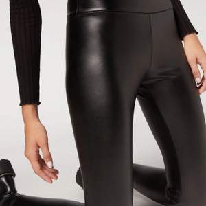 High waist super comfy PU Thermal leather leggings, they are completely new. The tag is still on! 