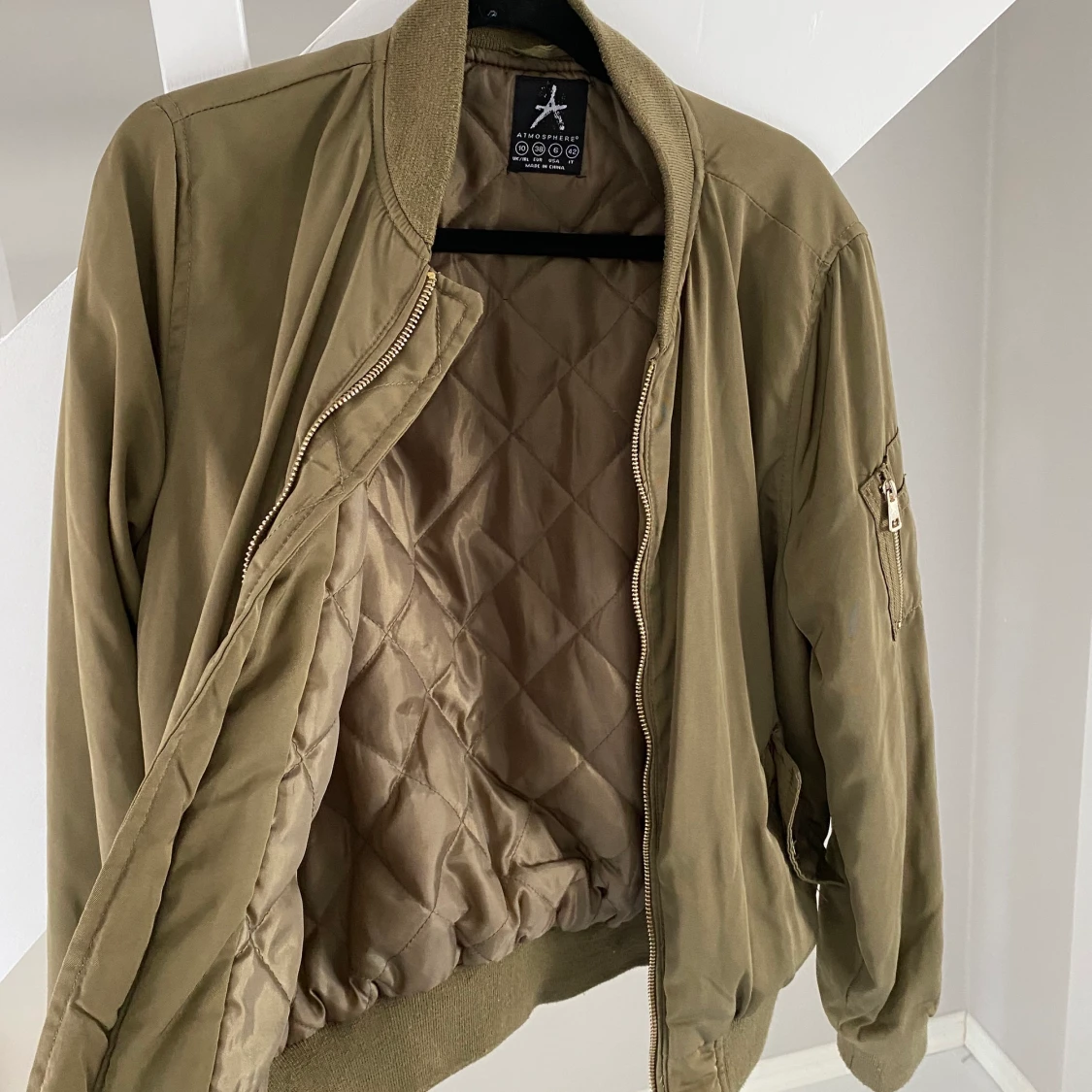 Bomberjacka grön/kaki - 90