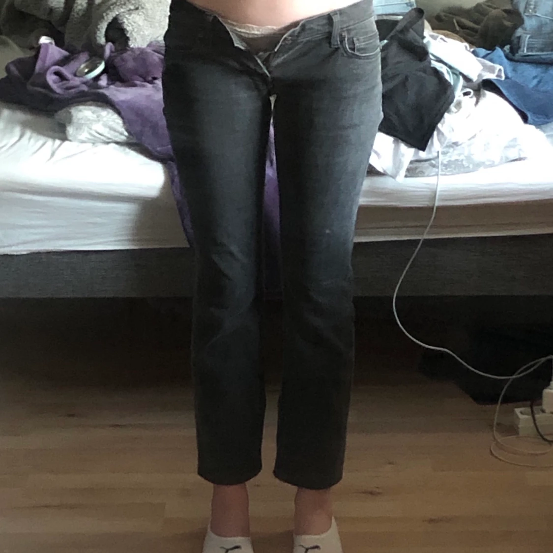 Lågmidjade jeans 