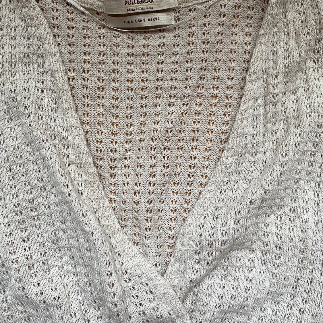 Croppad stickad topp från Pull&Bear - 90
