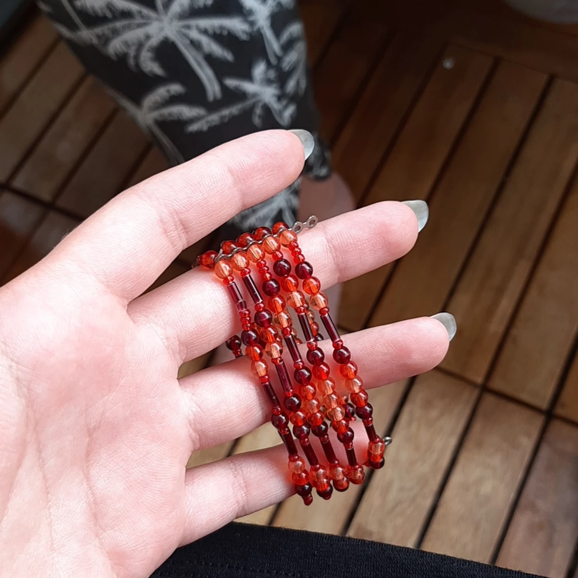 Ett orange armband - 91