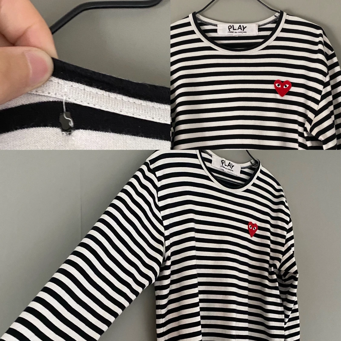 CDG PLAY långärmad tröja - 91