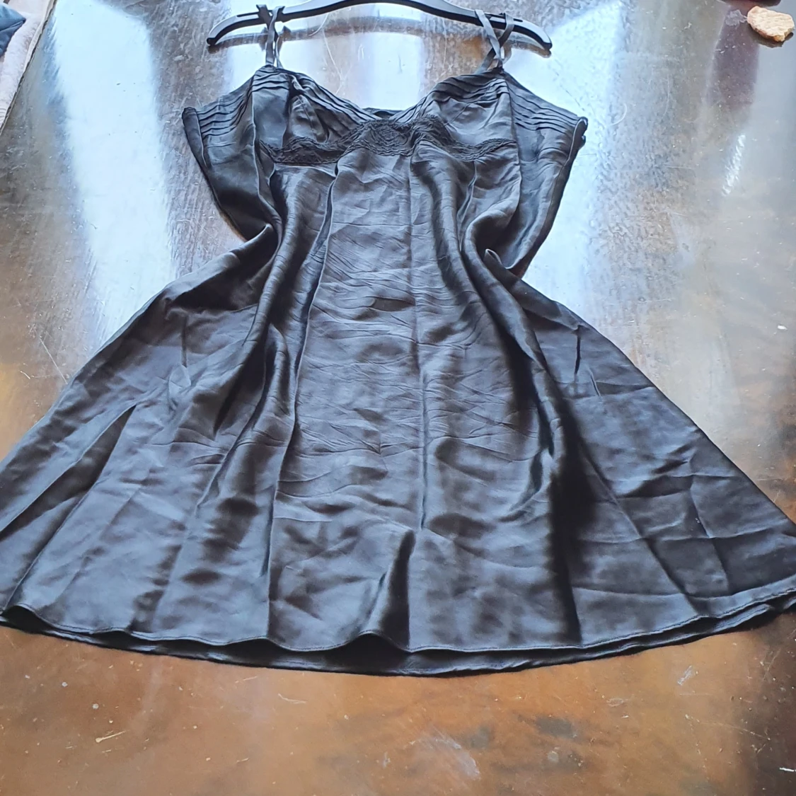 Satin summer klänning  - 90