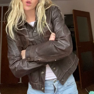 Vintage läder jacka  - Läder jacka från Japan 