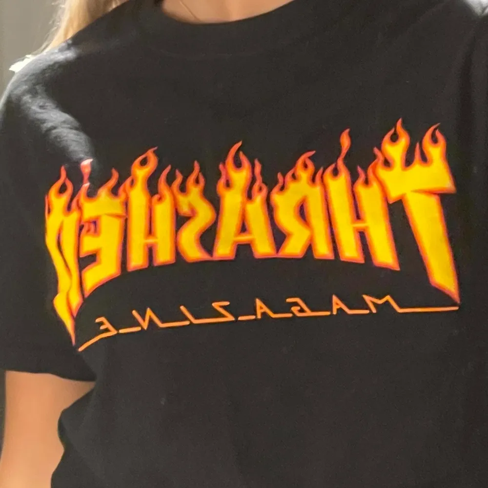 Thrasher tshirt i fint skick!. T-shirts.