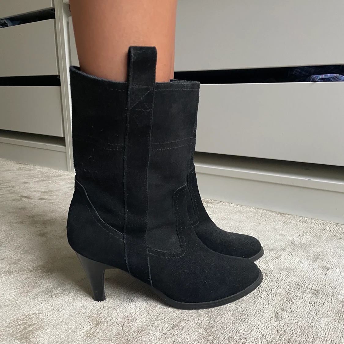 Boots med klack - 90