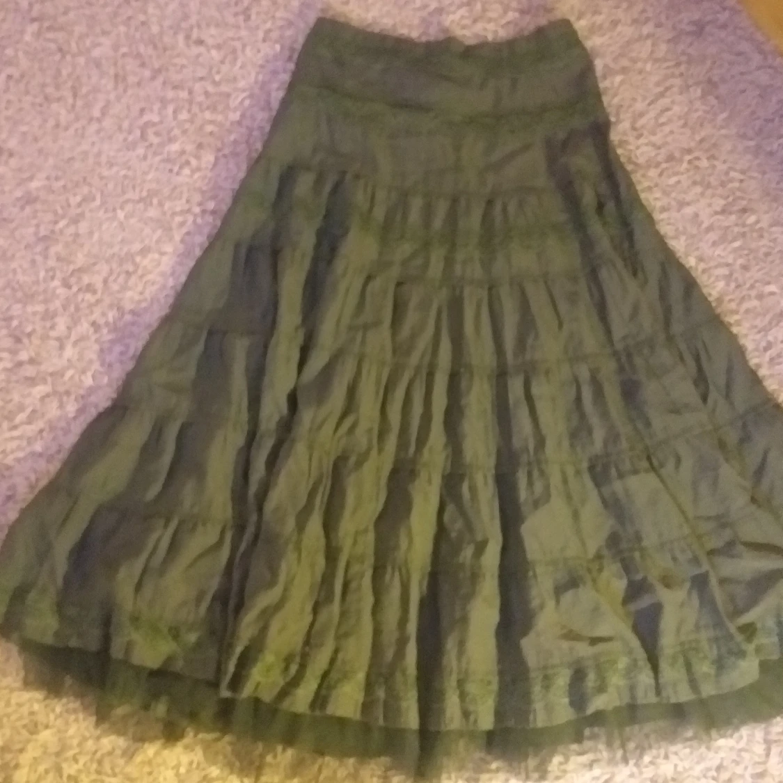 Cottagecore grön kjol - 90