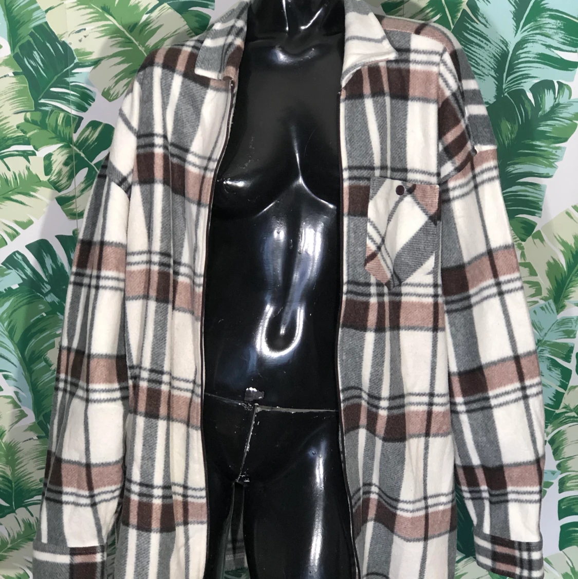 Rutig varm skjorta - 91