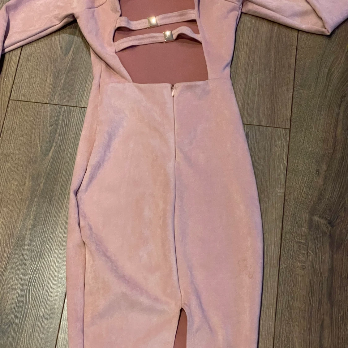 Ljus rosa klänning strl S  - 91