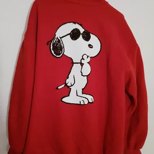Peanuts feeling cool sweatshirt 🐶😎 - Mysig collegetröjja med tryck på en gullig snobben i solbrillor. 🐶🐶😍😍😎 Stort tryck i ryggen. Litet fram.