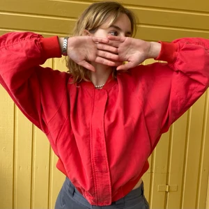 70’s red jacket  - Short cut / high waisted bumper 