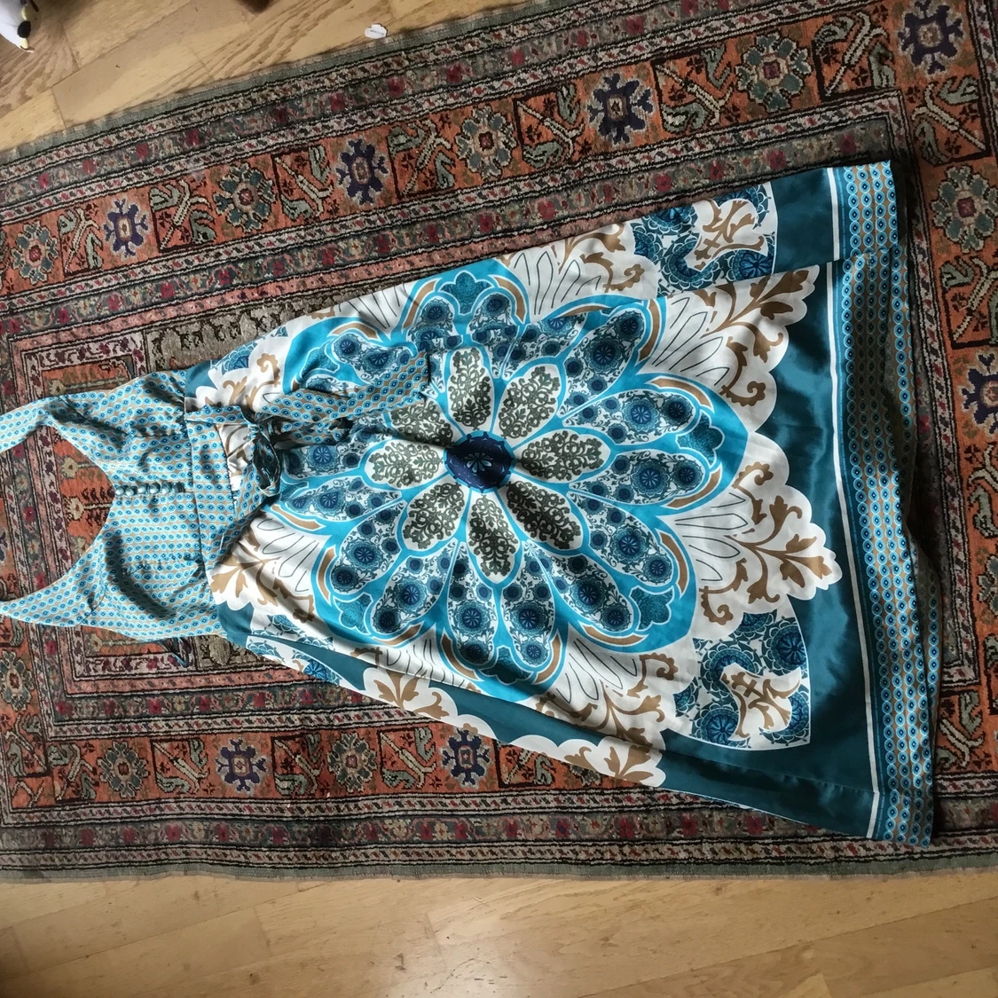 Öpen rygg summer klänning  - 91