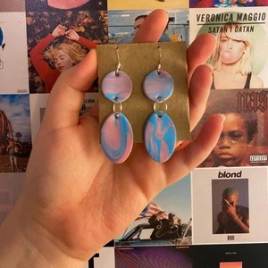 Handgjorda örhängen - Handgjorda örhängen i polymerlera! Nickelfria!