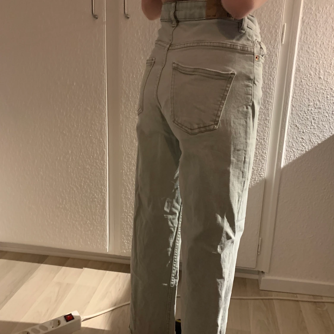 Grön beiga jeans - 90