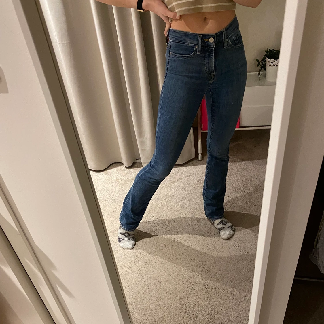 Lågmidjade bootcut Levi’s jeans 