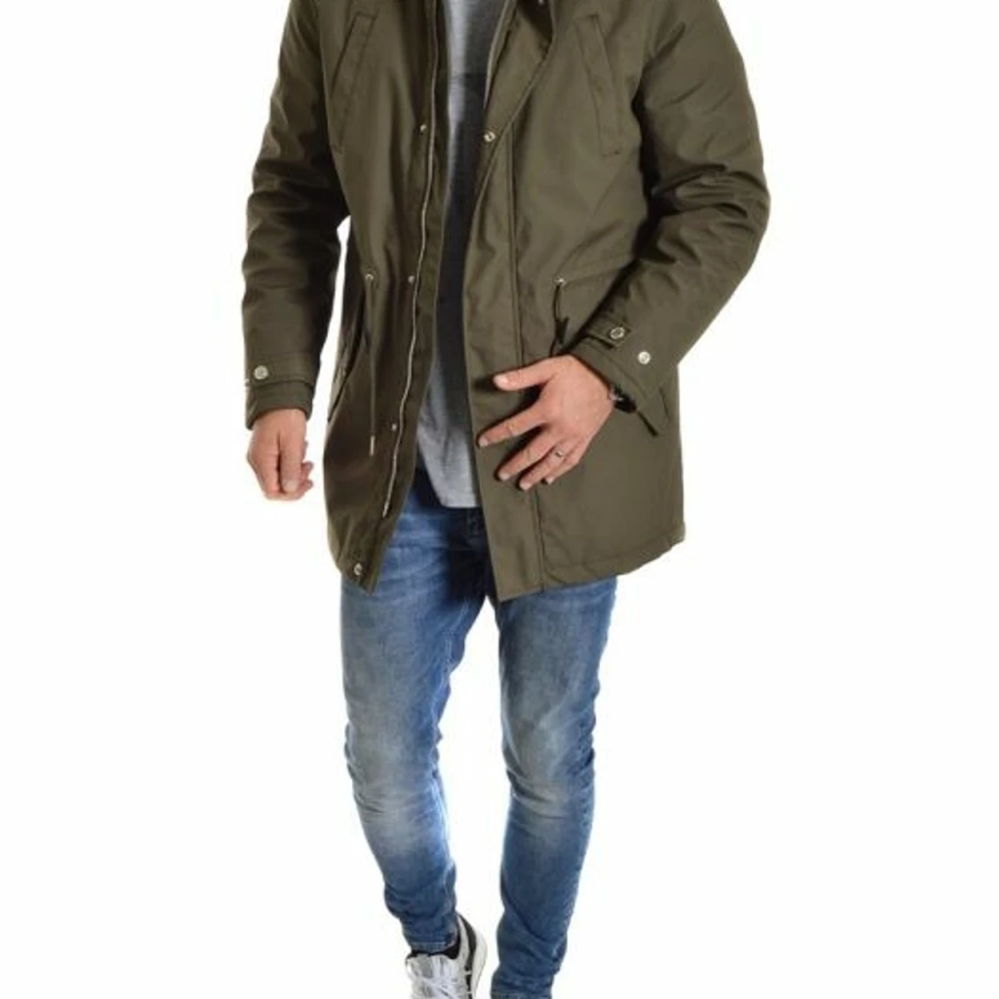 Armygrön dunjacka från Minimum  - 90