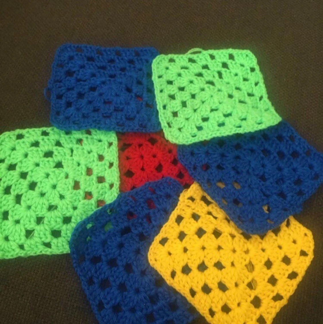 Motifs granny square  - 90