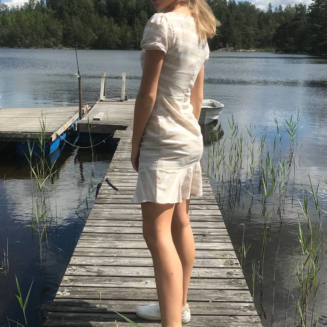 Randig klänning - 90