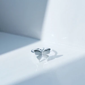 Butterfly ring - Ring i Sterling silver 925. Justerbar. Bjuder på frakten ☀️🦋🌼