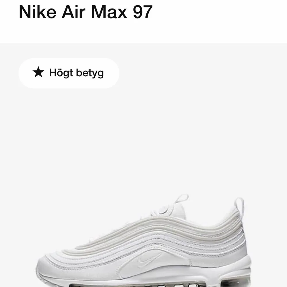 Nike airmax 97 strl 36,5. Skor.