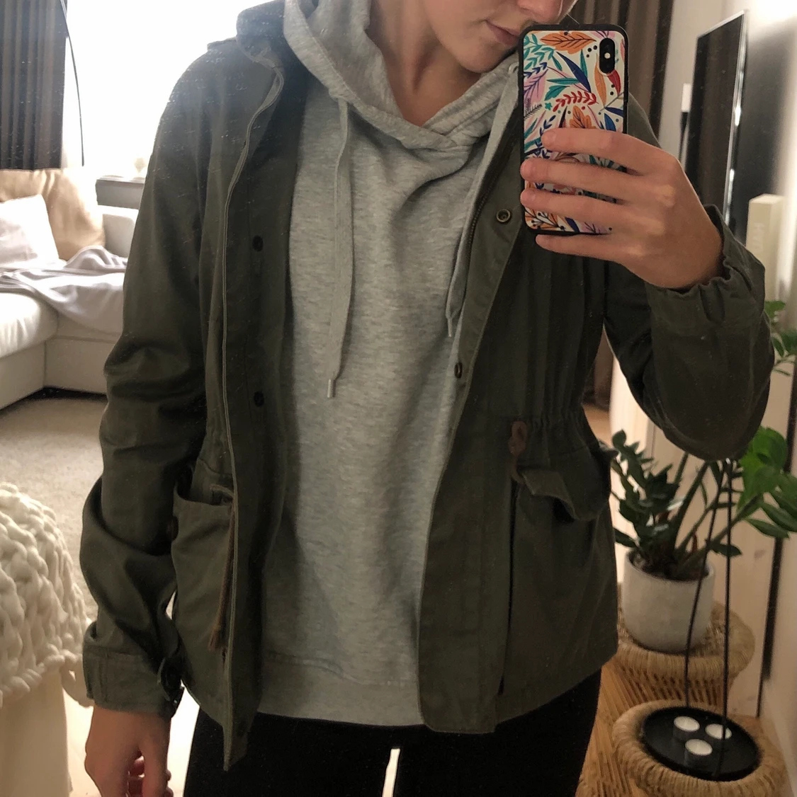 Levis militärgrön jacka strl.M - 90