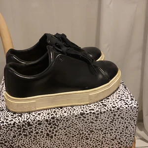 Eytys Doja, storlek 37 - Storlek 37. Ordinarie pris 1800 kr. Använda cirka 4 gånger, har inga slitningar på skinnet. Sulan har jag precis tvättat rent. Som nya då jag knappt använt dem. Skokartong medföljer.