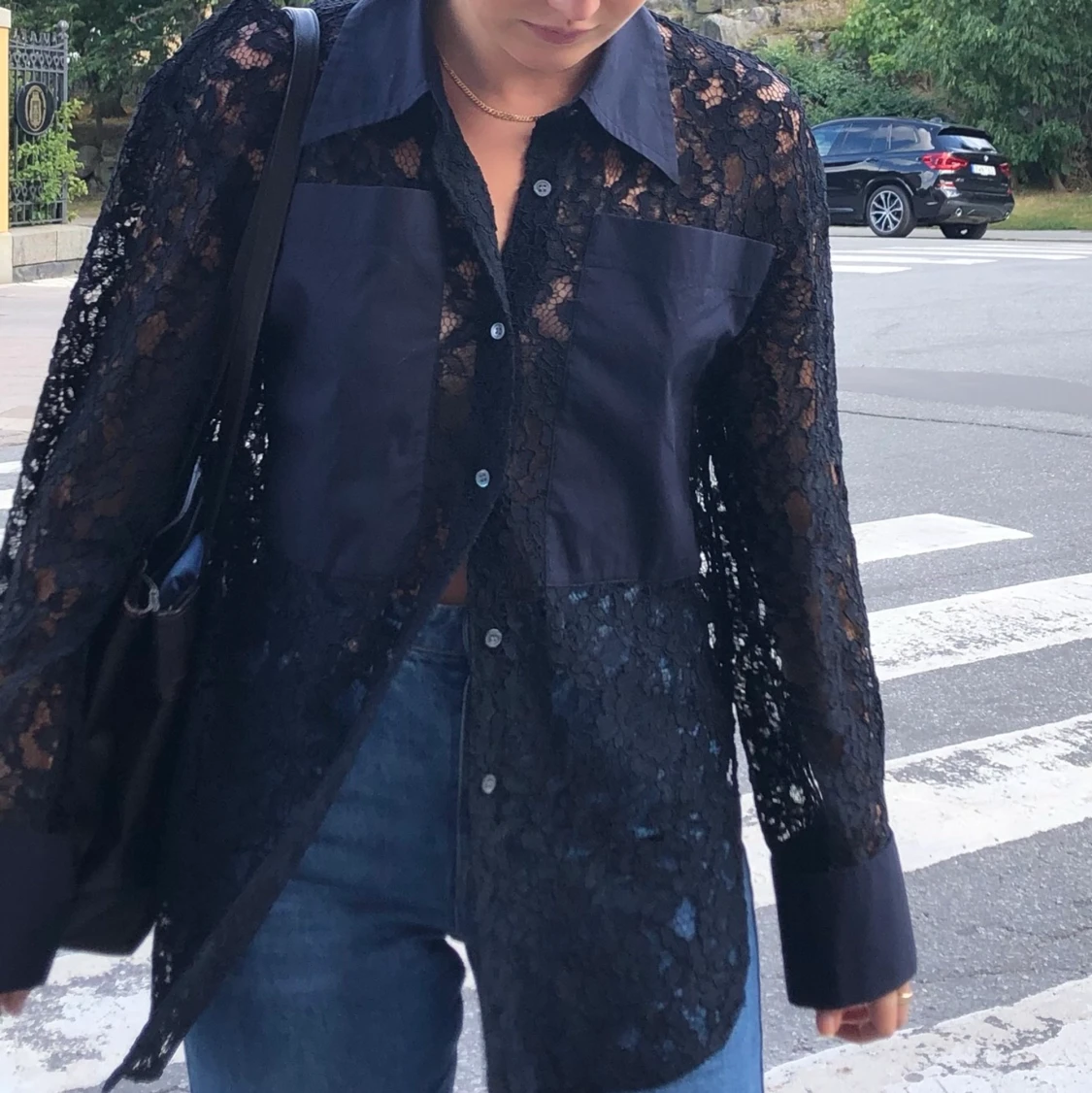 Spetsblus från Arket strl 38 - 90