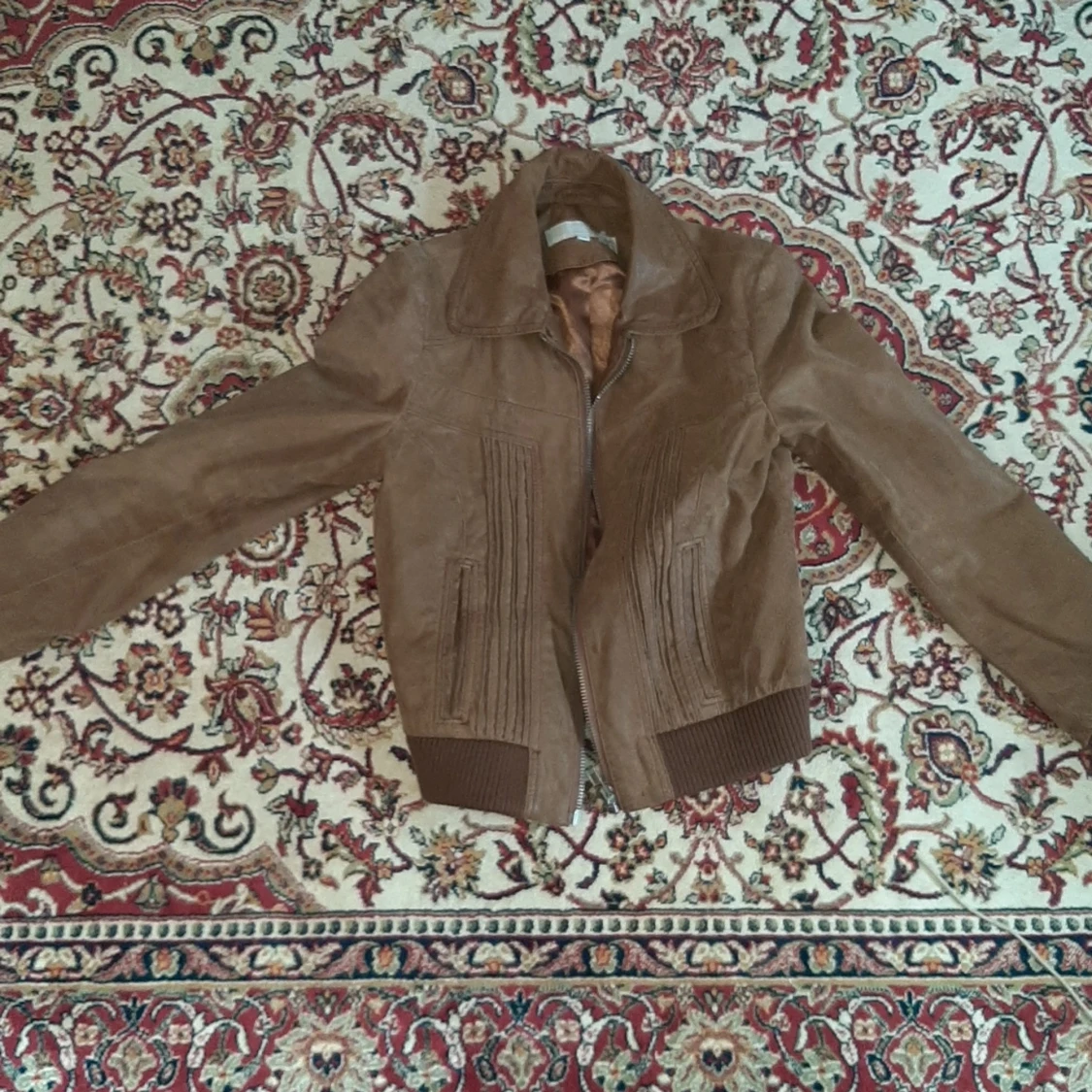 Vintage läderjacka