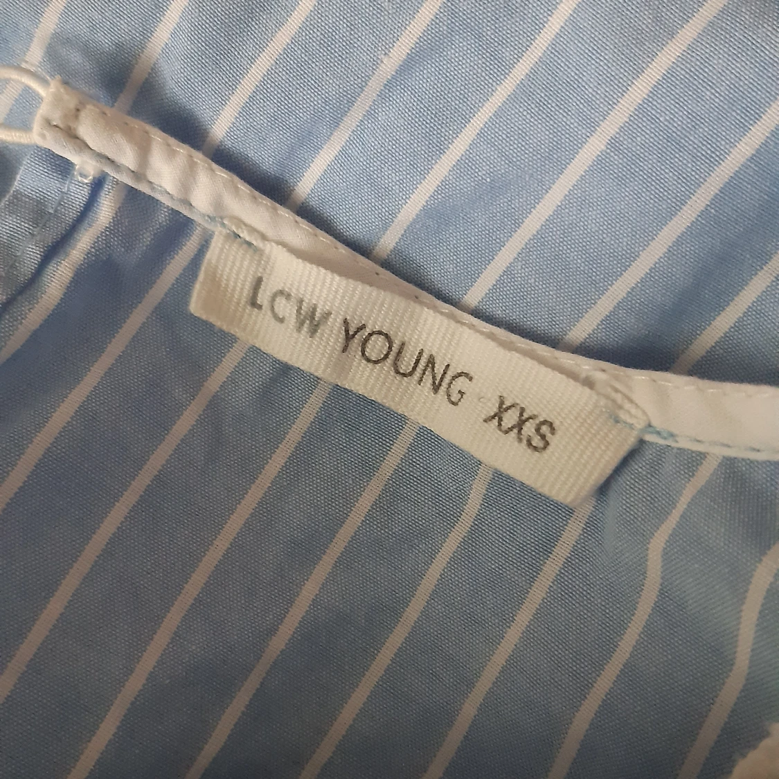 LCW Young blå klänning strl xxs - 91