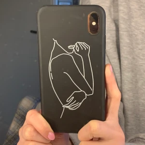 Mobilskal xs Max  - Svart vitt mobilskal, med super fint motiv.