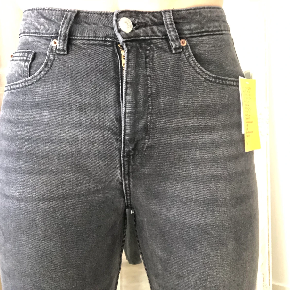 Slim bootcut jeans med slits! - 91