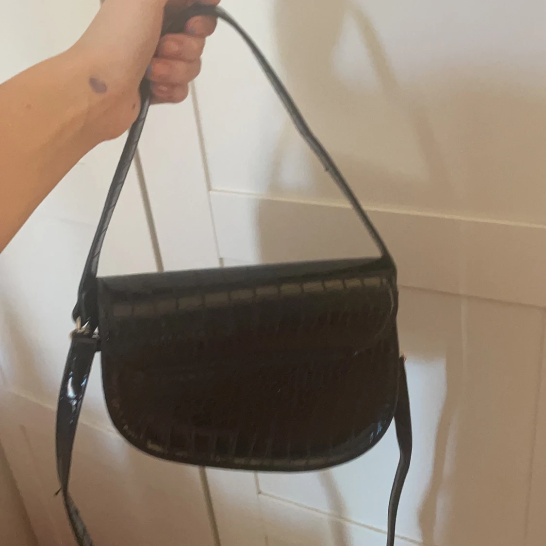 Svart snygg väska - 90