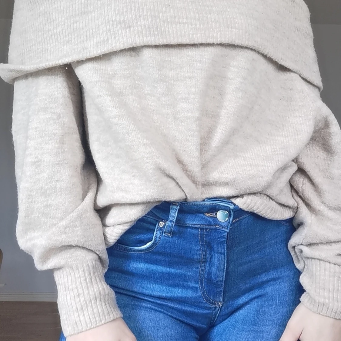 Mysig tröja i strl M-L